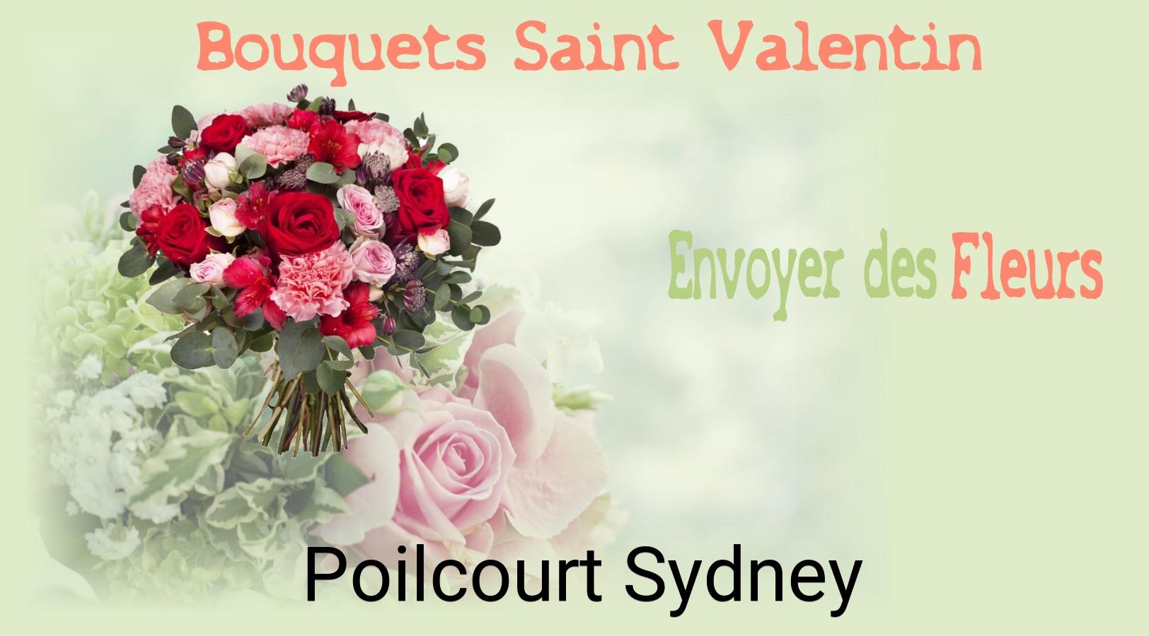 Roses de Saint-Valentin livrées à Poilcourt-Sydney